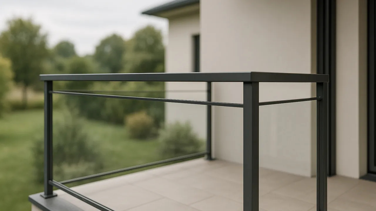 Hliníkové zábradlie: typy, výhody a na čo myslieť pred realizáciou